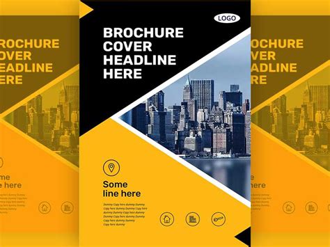 yellow black cover template  images  graphic designs