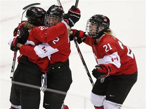 canada women snatch gold from usa with big rally