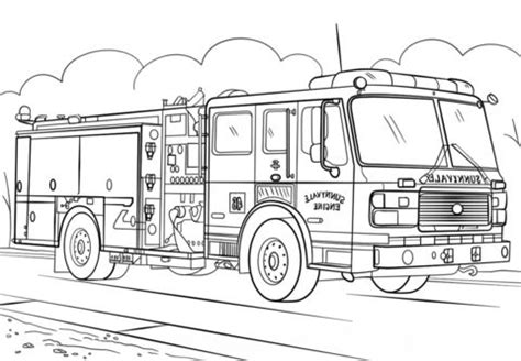 fire engine coloring sheets franklin morrisons coloring pages