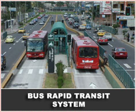 bus rapid transit system brt  road safety arrive alive