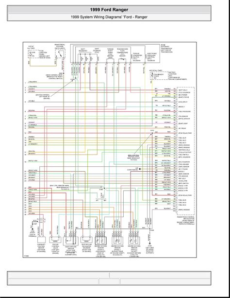 ford ranger radio wiring diagram