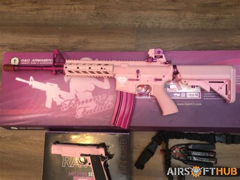 Bnib’s Pink M4 And 1911 Bundle Airsoft Hub Buy And Sell Used Airsoft