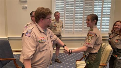 Fayette County Boasts First Female Eagle Scout – The Prowler