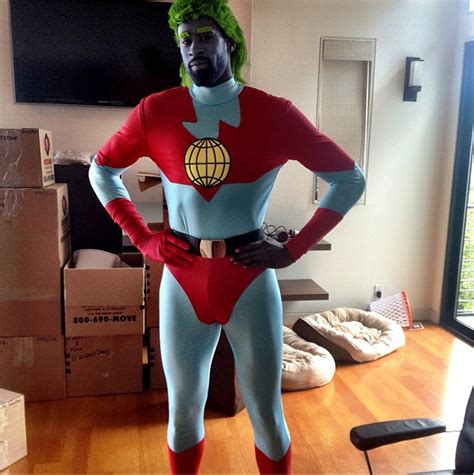 deandre jordan as captain planet at superhero costume