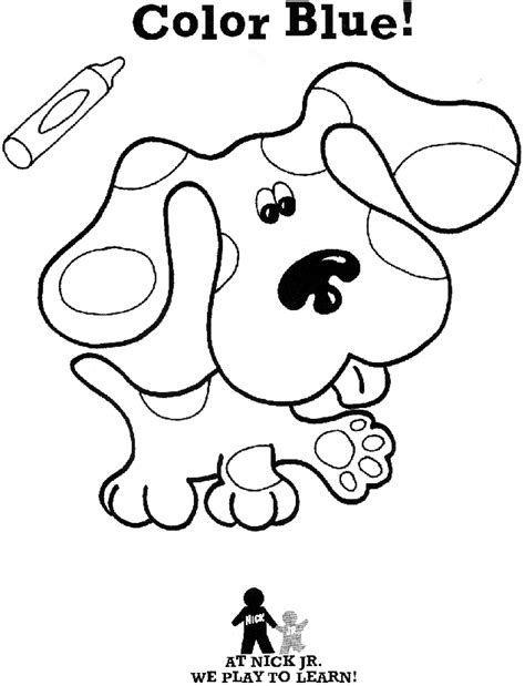 blue coloring  printable coloring page coloring home