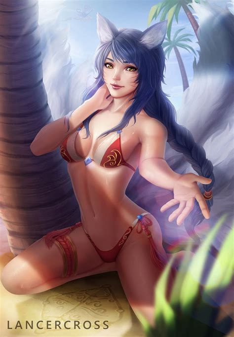 1622 best ahri images on pinterest anime girls blue eyes and boobs