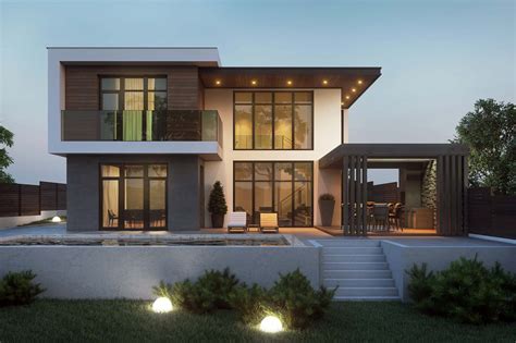 modern flat roof home designs top nj  home builder gambrick