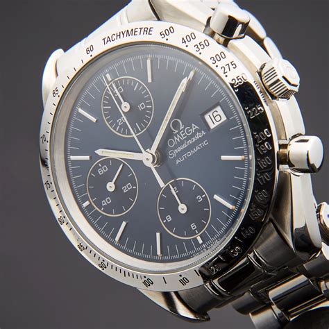 omega speedmaster date chronograph automatic pre owned fine swiss
