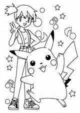 Coloring Misty Pokemon Pages Popular sketch template