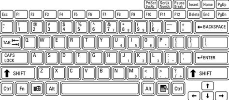 toshiba laptop keyboard layout