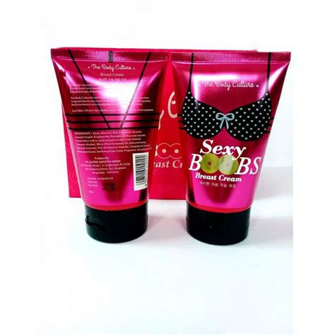 jual the body culture sexy boobs breast cream 80ml shopee indonesia