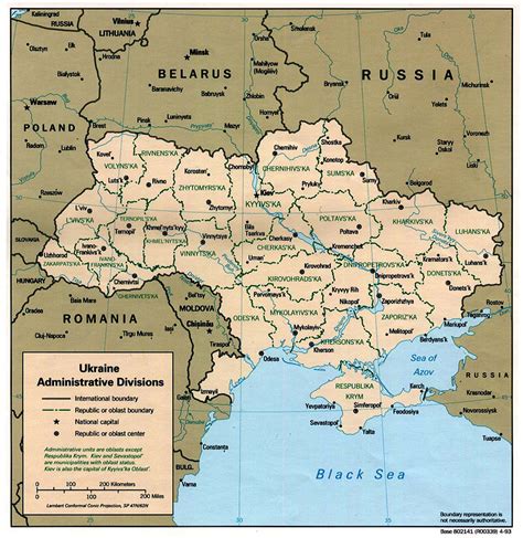 map  ukraine detailed map  ukraine  regions  cities