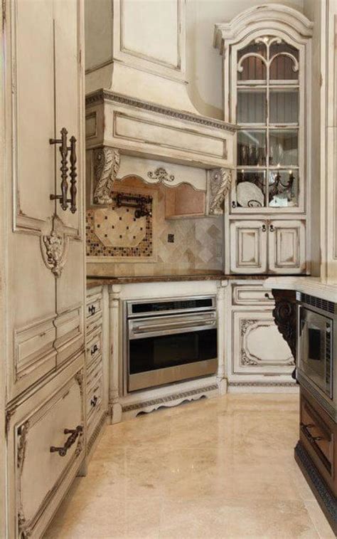 antique white kitchen cabinets ideas  blow  mind reverb