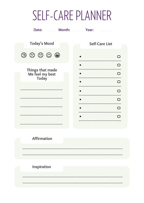 printable mental health worksheets  wolffmann wellness