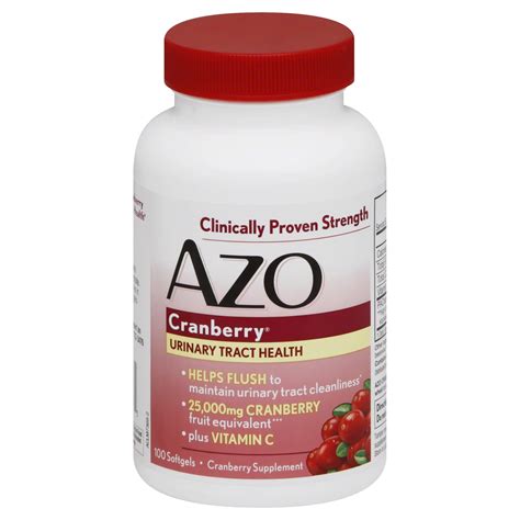 azo cranberry maximum strength softgels  ea