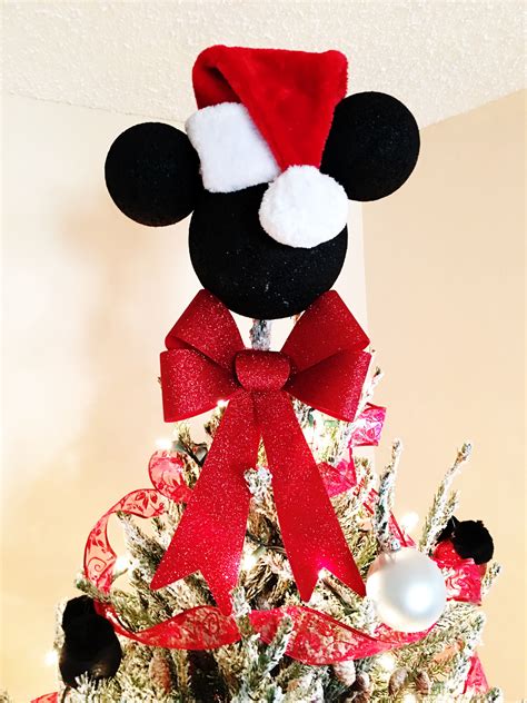 mickey mouse tree topper mickey mouse christmas tree