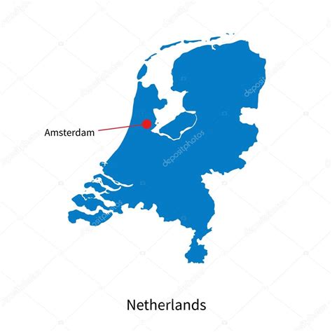 amsterdam op kaart nederland duitsland kaart