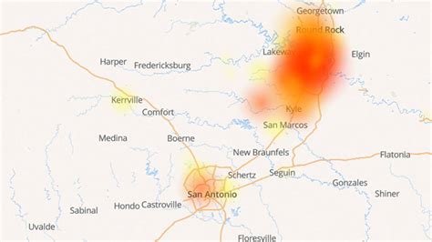 mass atandt outages affecting central texas