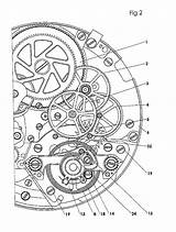Gears Cogs Clocks sketch template