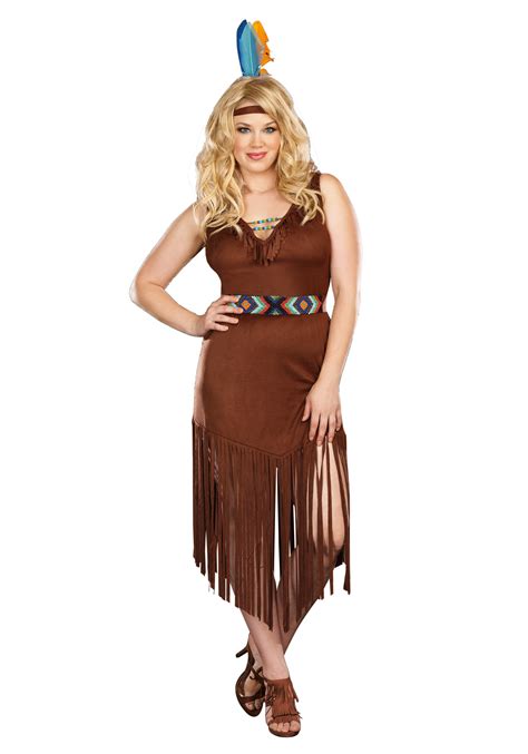 plus size mystic indian maiden costume