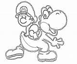 Yoshi Island Coloring Pages Print Color sketch template