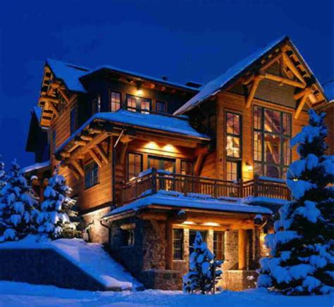luxury log cabin homes harmonious blend  nature  stunning views