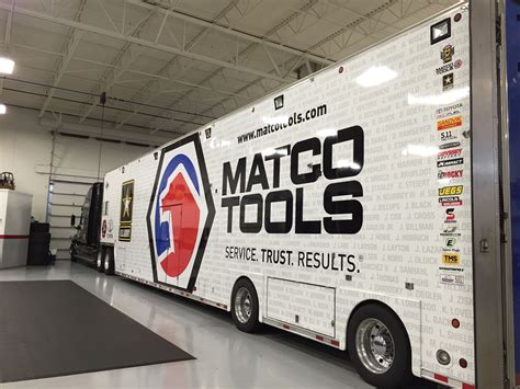 2016 Matco Tools Top Fuel Dragster Trailer Featuring The