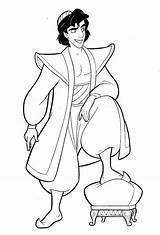 Aladdin Disney Prince Coloring Pages Walt Characters Coloring4free Color Printable Kids Wallpaper Fanpop Background Getcolorings Jasmine Book Getdrawings sketch template