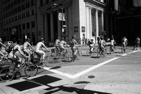 world naked bike ride protesters cycle nude through centra… flickr