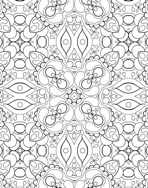mandala mindfulness coloring page  printable coloring pages  kids