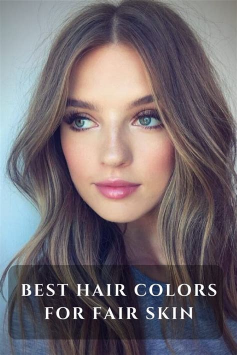 best hair colors for fair skin 35 examples not to miss