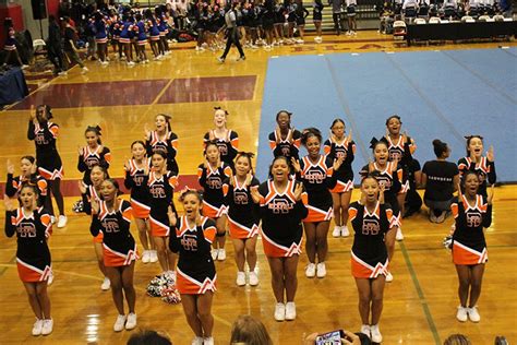 cheer takes  place  mcps cheer competition rampage