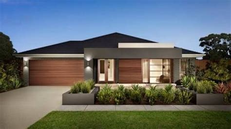 contemporary single story house facades australia google search domy pinterest house