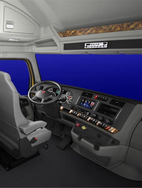 kenworth announces  cab interior color schemes medium duty work