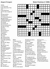 Crossword Puzzles Crosswords Cryptic Pertaining Clue Nea Sudoku Syndicated Ny Crosswordpuzzles Lyanacrosswordpuzzles sketch template