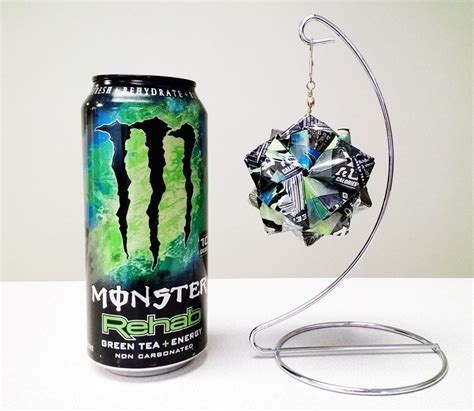 Ornament Made From Old Drink Can Monster Energy Drink Monster Energy