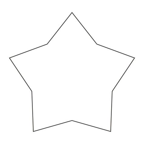 printable star shape