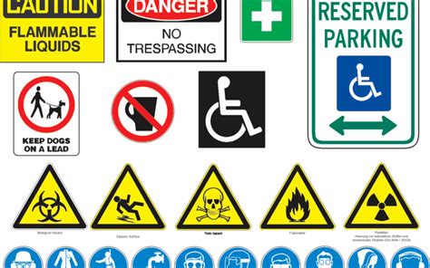 types  safety signage     important express signs pmb
