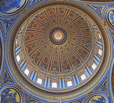 die kuppel des petersdoms foto bild europe italy vatican city