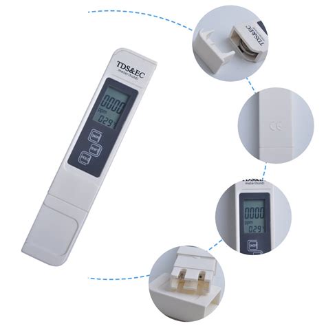 tds ec meter temperature tester    function conductivity water quality measurement tool
