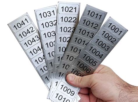 numbered sequential numbered labels total labelling solutions