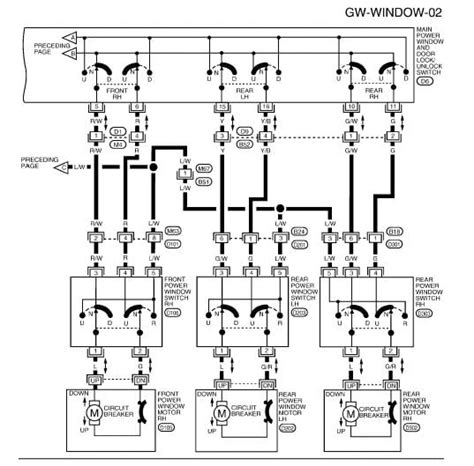qa wiring diagram   pin power window switch justanswer