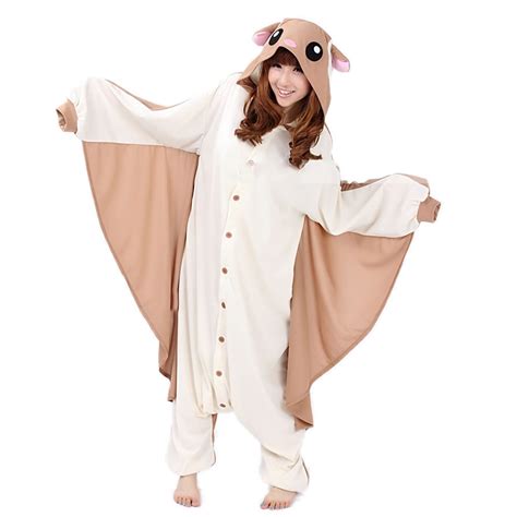 flying squirrel onesie flying squirrel pajamas for women and men online sale