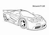 Mclaren Coloring Pages Car Super F1 Printable Cool Race Ford Lm Sports Cars Kids Gt40 Para Colouring Colorear Ferrari Sheets sketch template