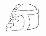 Olmec Olmecs sketch template