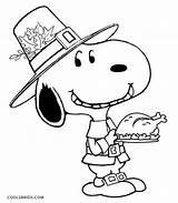 Thanksgiving Coloring Dinner Pages Invited Snoopy Gets Size Kids Printable sketch template