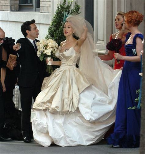 carrie bradshaw sex and the city wedding dress — where to