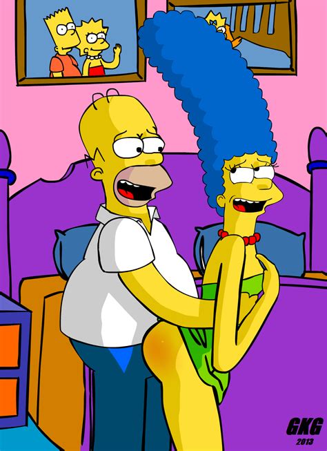 Rule 34 Color Female Gkg Homer Simpson Human Male Marge