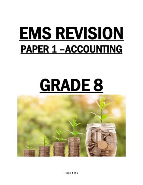 ems revision paper  grade