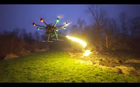 flamethrower drone savage gadgets